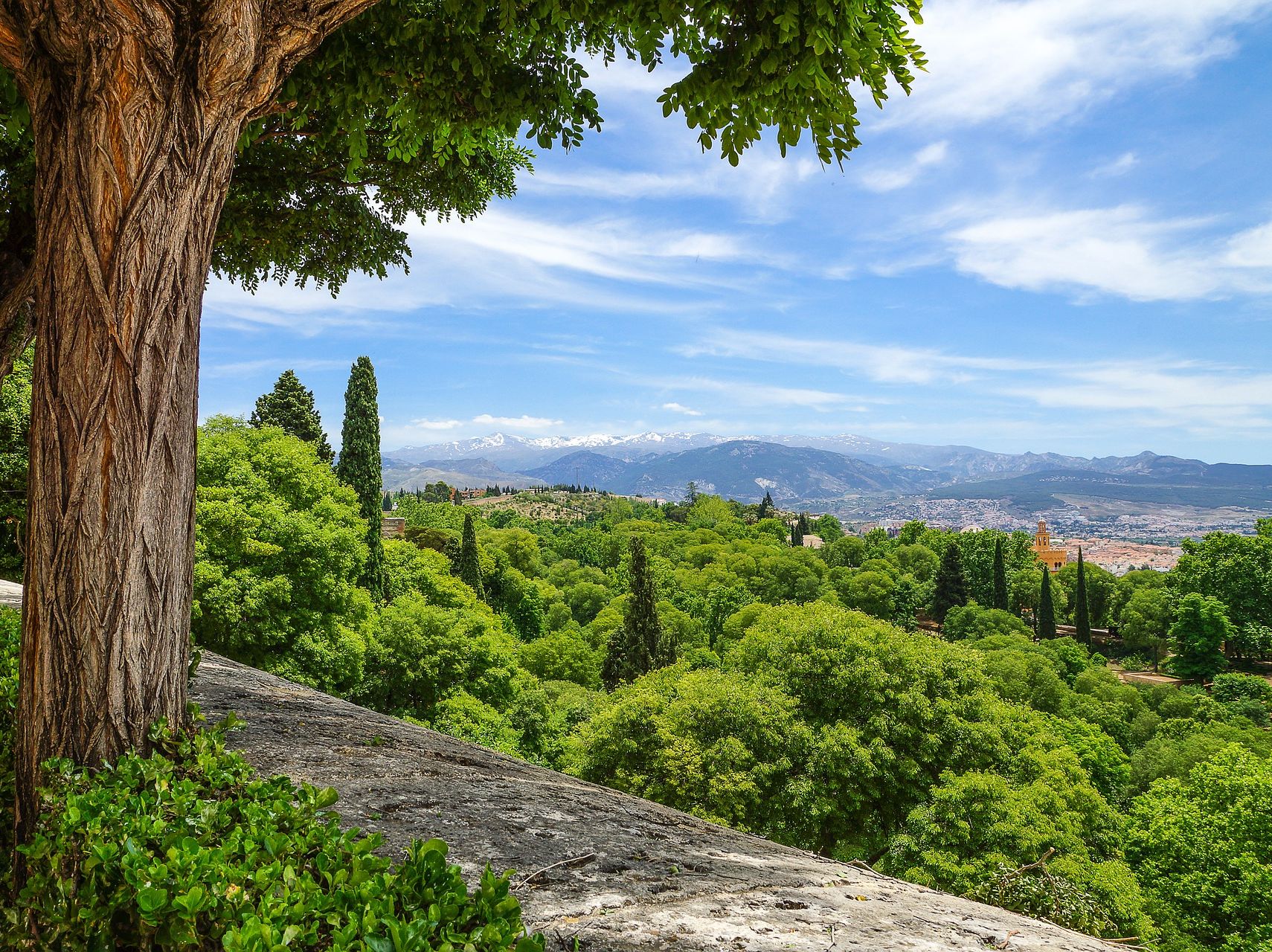 Landschap in Zuid-Spanje